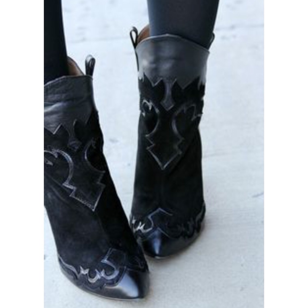 Zara cowboy style booties