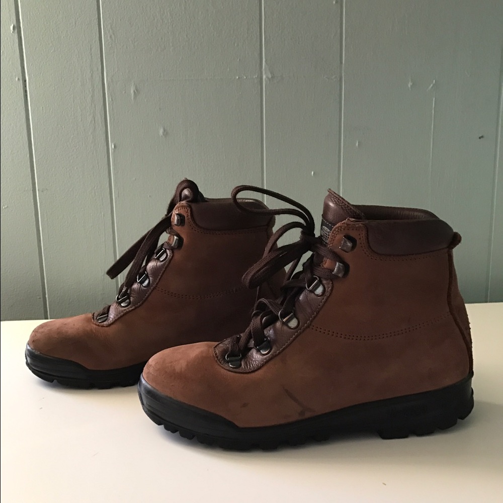 Vintage Italian leather Vasque hiking boots