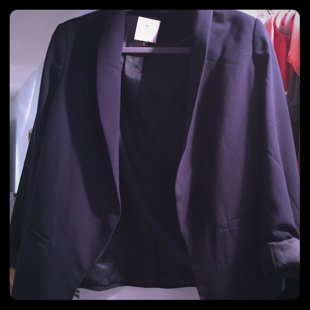 Navy blazer
