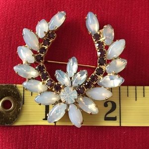 VTG Opal & Ruby “One of a kind” Brooch