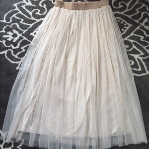 Tulle skirt