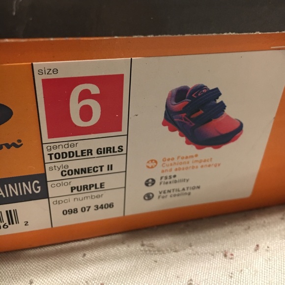 Toddler size 6 sneakers - Picture 2 of 3