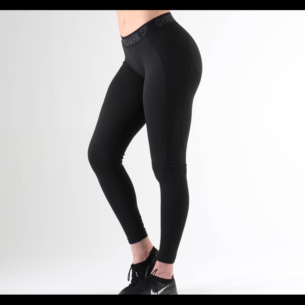 New gymshark flex leggings in black