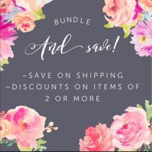 Bundle and save and make an offer!