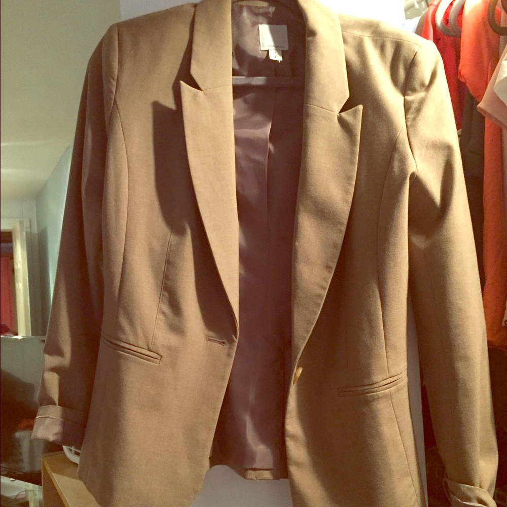 Tan blazer