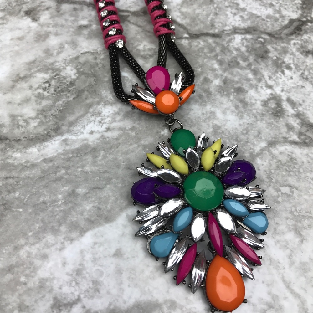 Colorful Statement Necklace