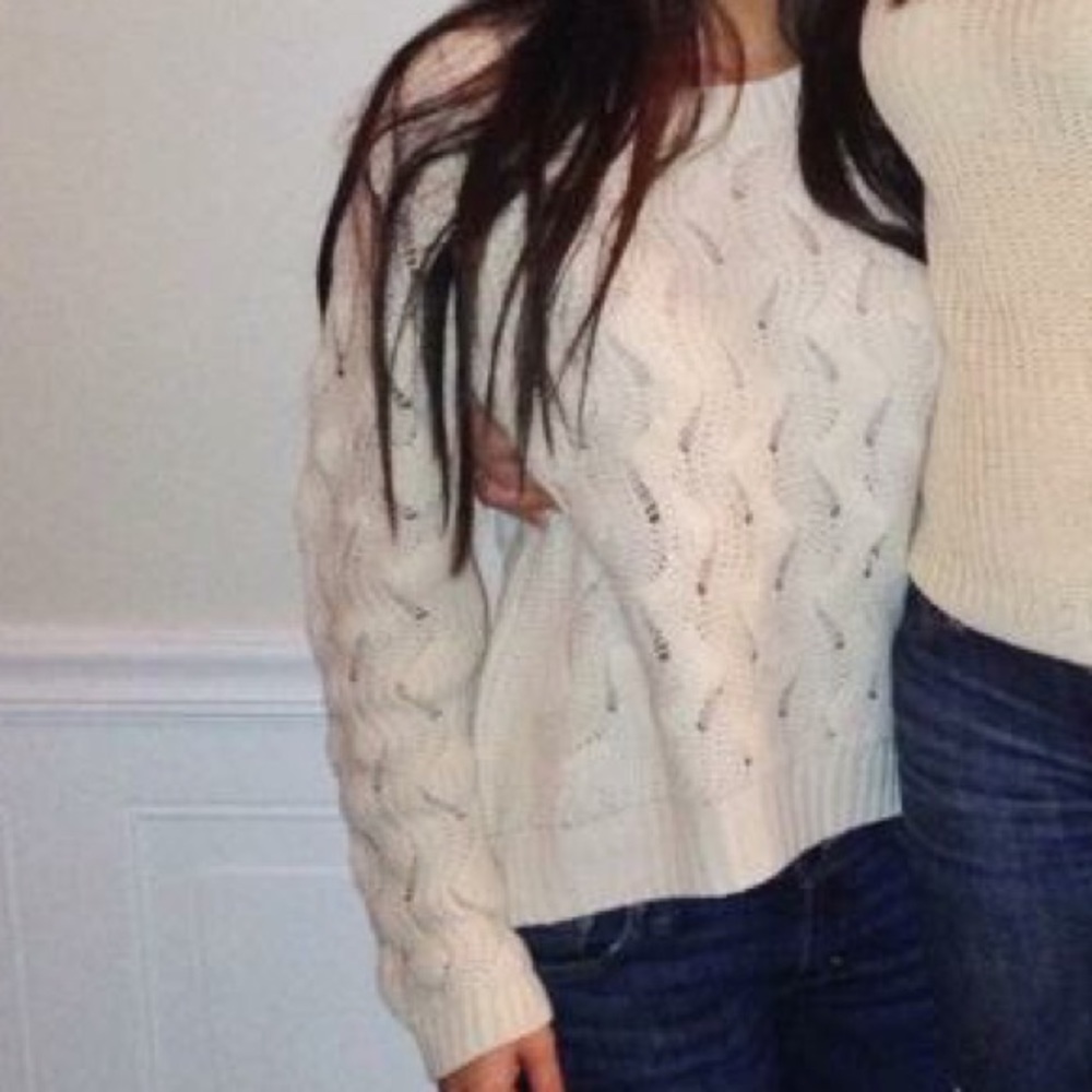 Urban outfitters cream sweater
