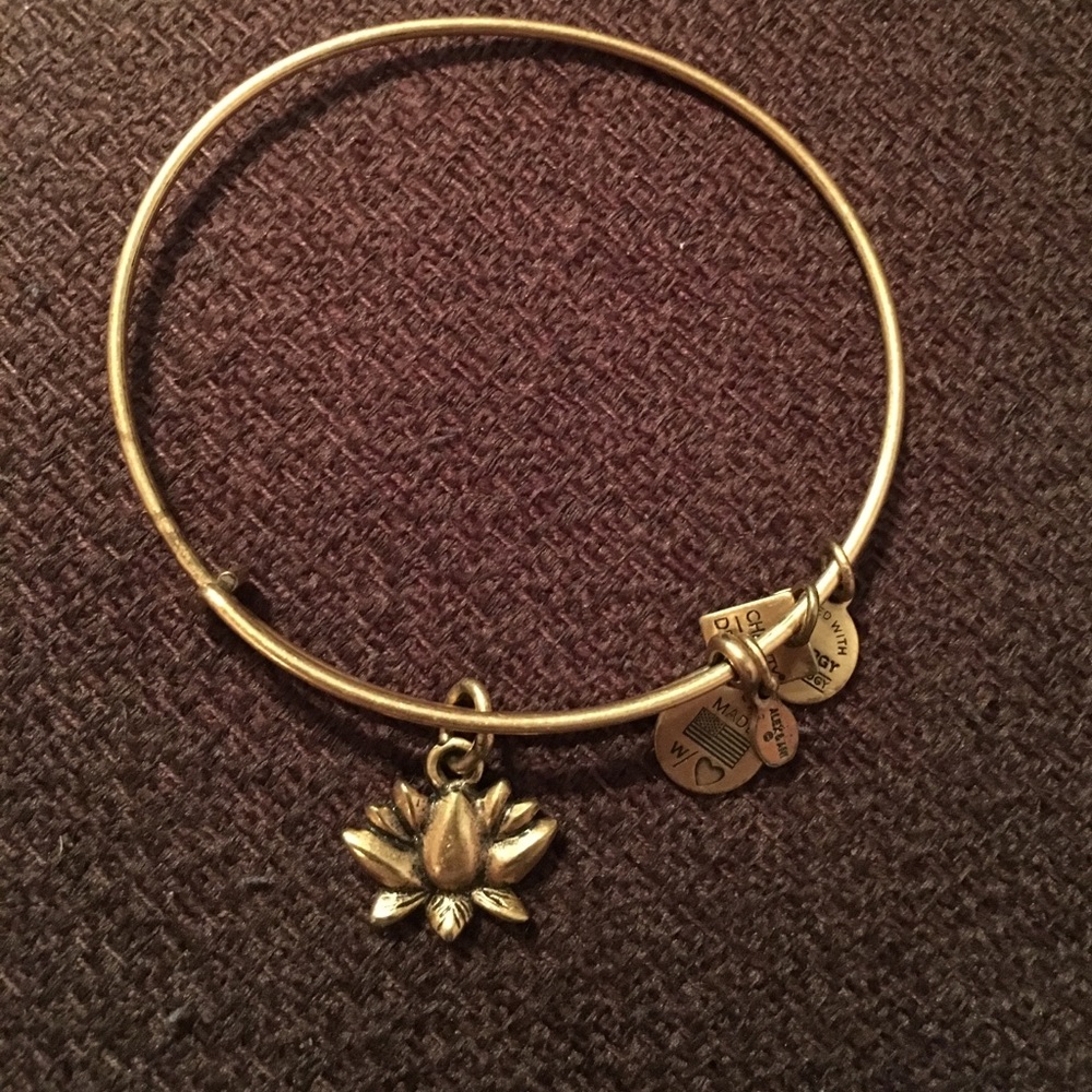 Flower Alex & Ani bracelet
