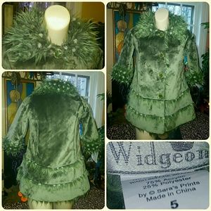 NWOT! WIDGEON COUTURE MONSTER FUR LUCITE COAT NWOT! WIDGEON COUTURE MONSTER FUR LUCITE COAT