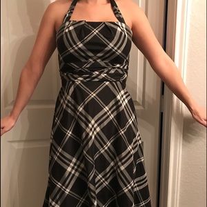 WHBM B&W dress