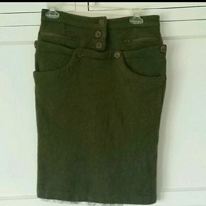 L.A.M.B. Retro pencil skirt