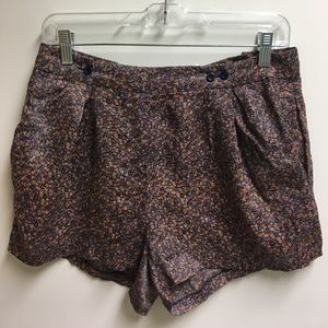 Urban Outfitters High Waisted Parachute Shorts