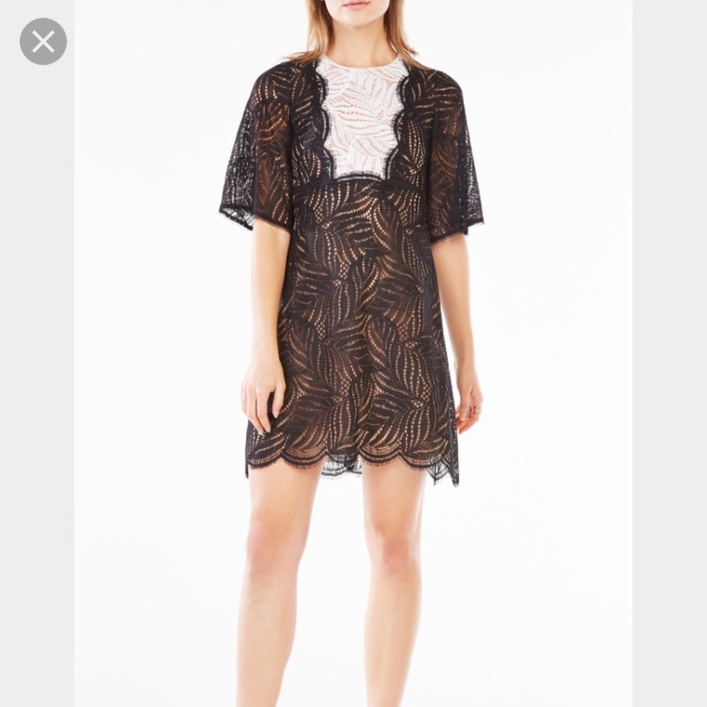 NWOT BCBGmaxazria lace dress size small