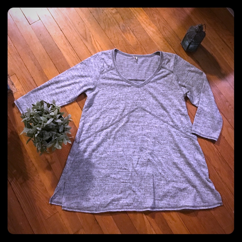 V Neck Trapeze Top