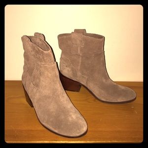 Vince Camuto Beige Maves Booties