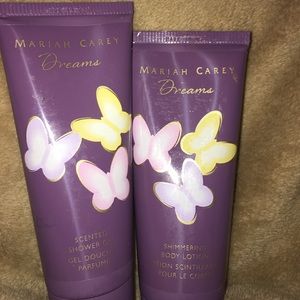 Mariah Carey dreams lotion and shower gel