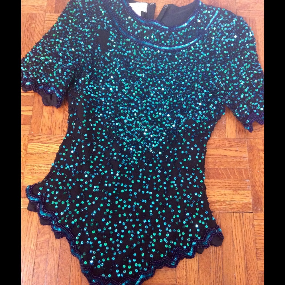 Gorgeous sequin top