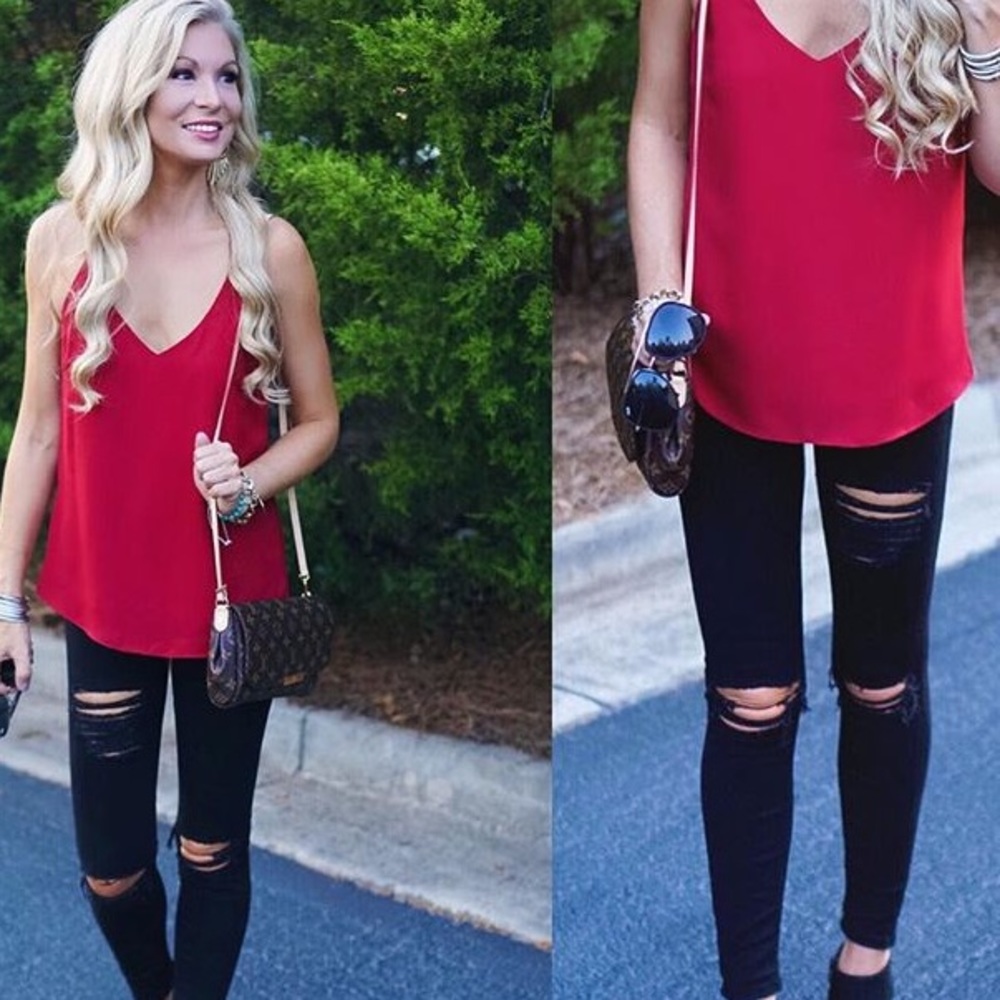 Burgundy Top