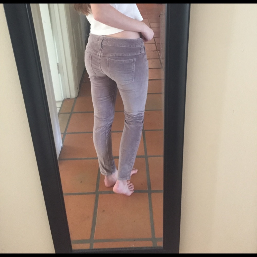 Free People Velvet Ankle Pants