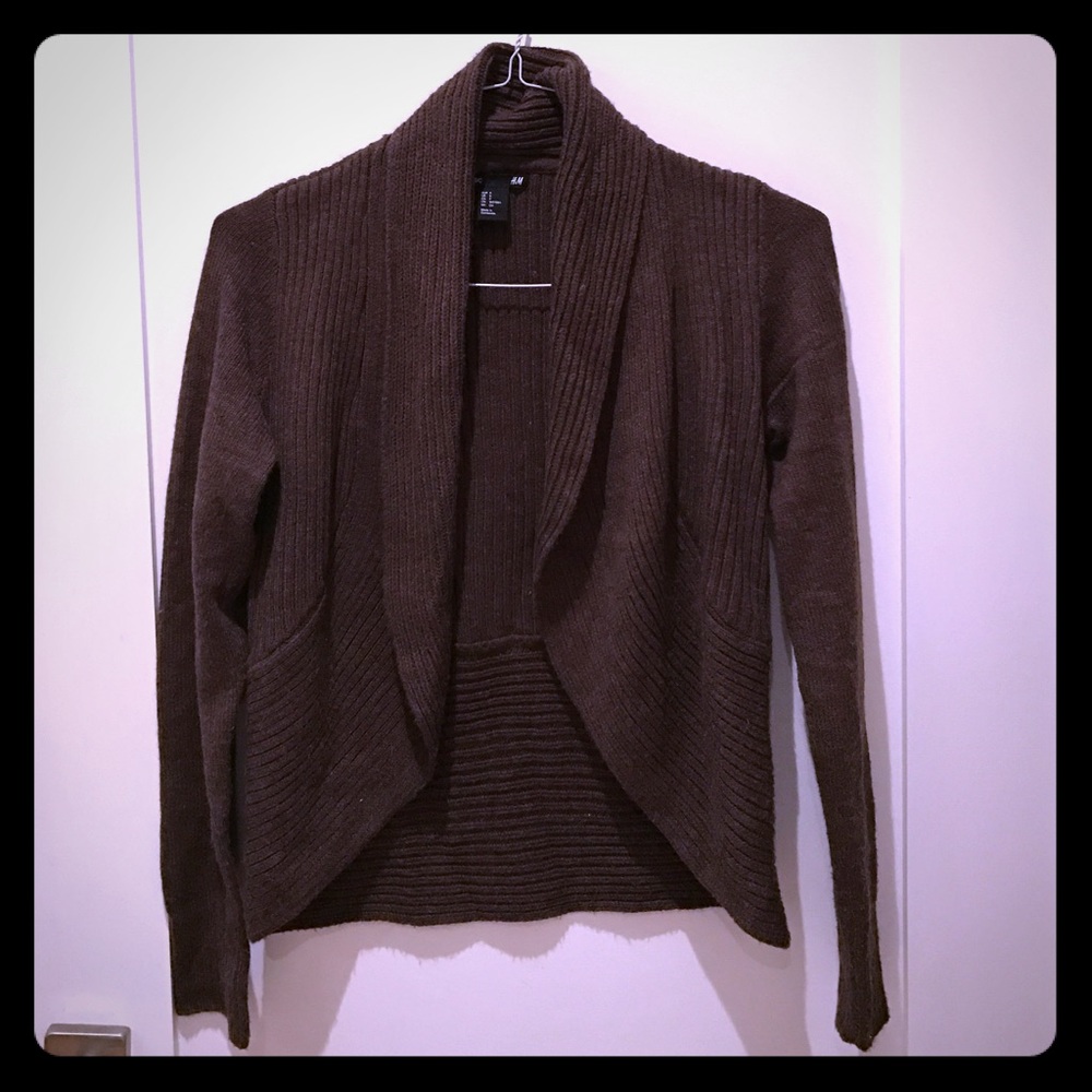 Brown Knit Sweater
