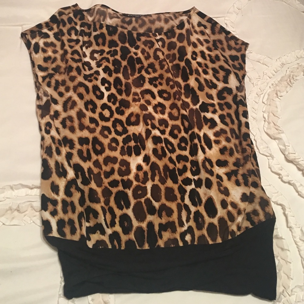 Express Leopard Blouse