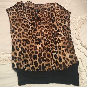 Express Leopard Blouse