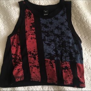 windsor american flag shirt