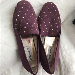 Steve Madden studded loafers