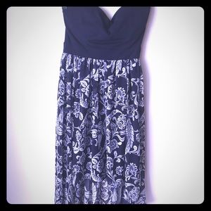 Strapless High-low Dress