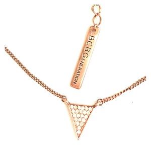 BCBGeneration Rose Gold Choker Necklace