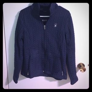 Spyder zip up sweater