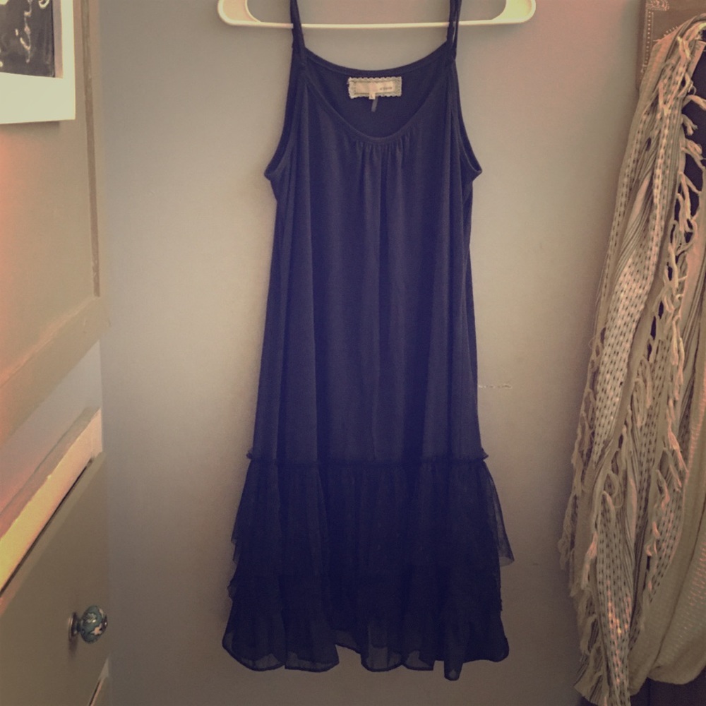 Slip Ruffle Dress