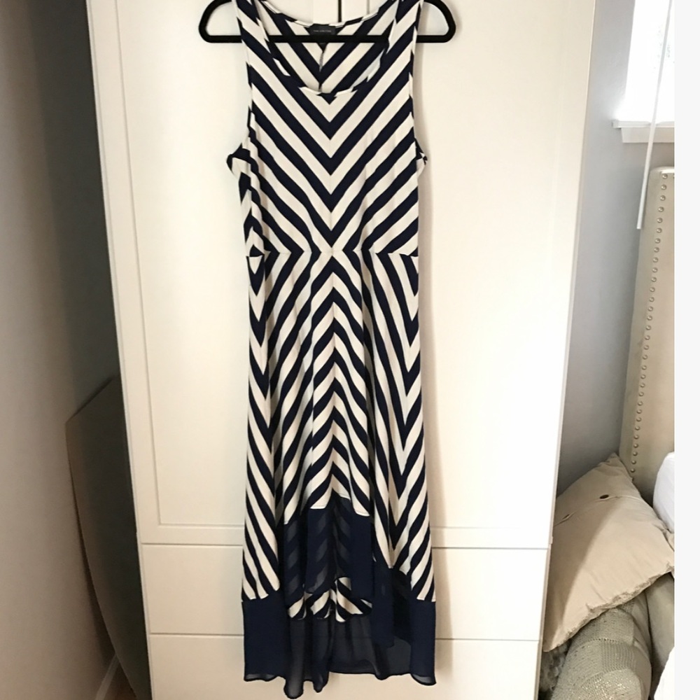 🎉 SALE 🎉 Limited Navy & White Striped Dress