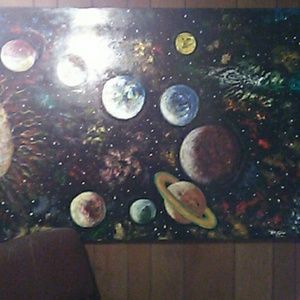 An Acryllic painting