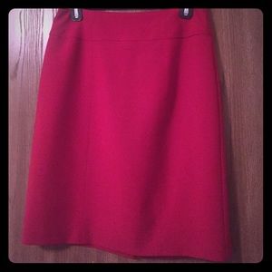 Perfect red pencil skirt from JCP