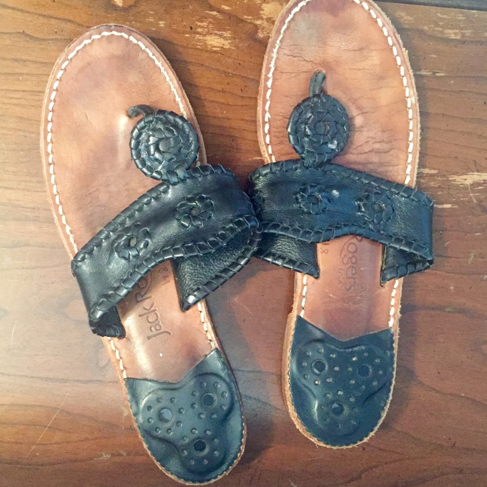 Good condition black Jack Roger sandals