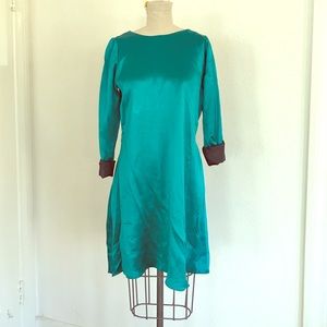 Emerald dress
