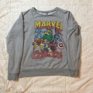 Hot Topic Marvel Crewneck Sweatshirt