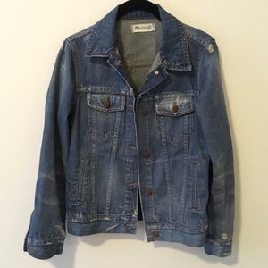 Madewell Distressed Denim Jacket