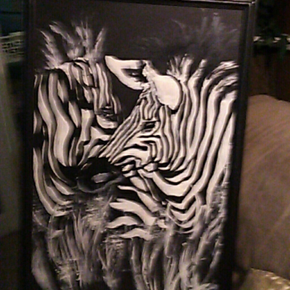A Acryllic painting called " Strypes"