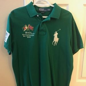 Polo Ralph Lauren Big Pony Mexico Polo Sz. L