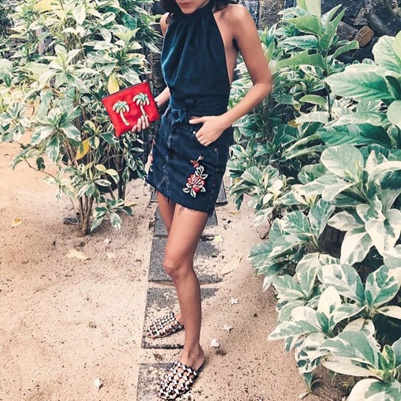 Evelyn Rose Gold Metallic Caged Mules Slides Flats - Picture 2 of 8