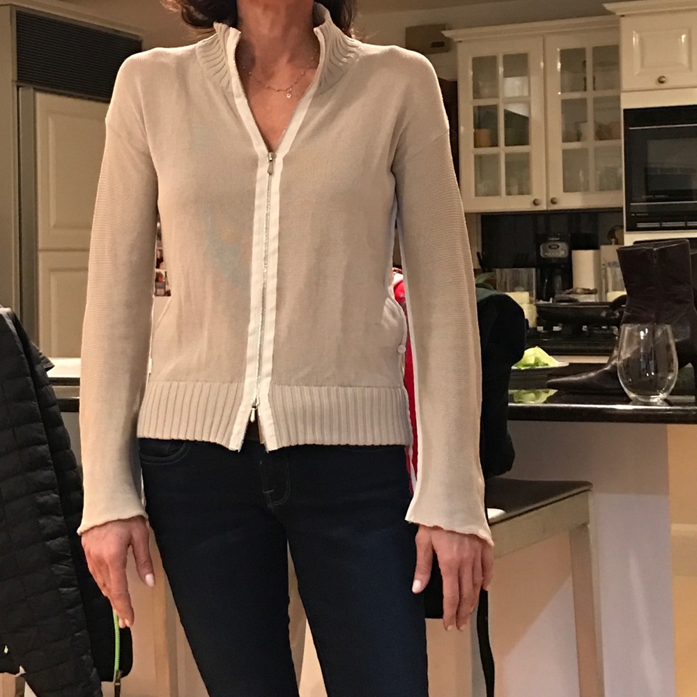 Light Grey Cotton Sweater
