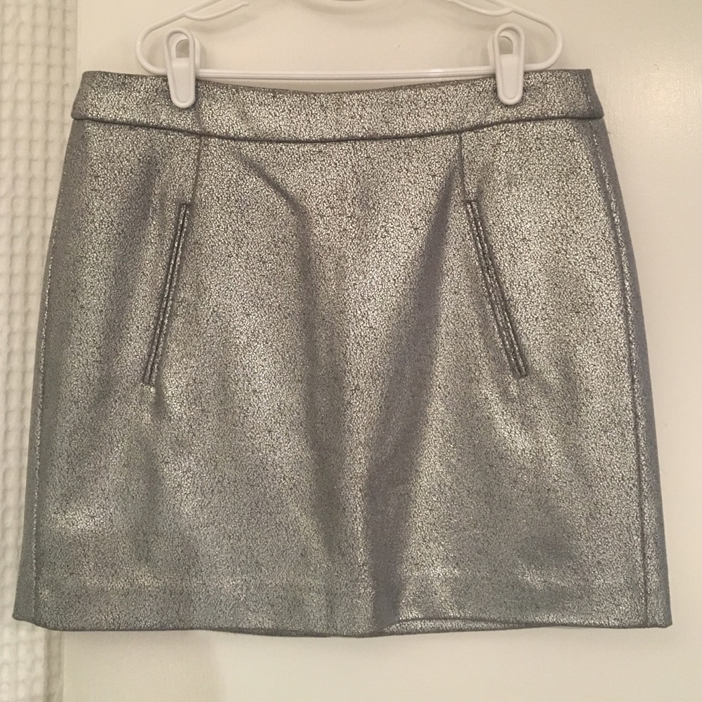 Metallic Neoprene Skirt