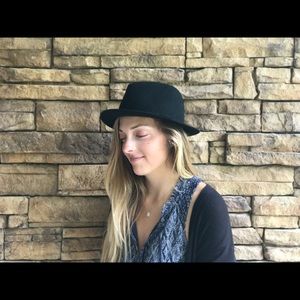 Hat: Minimalist Short Brim Fedora