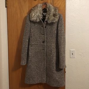Ann Taylor tweed coat