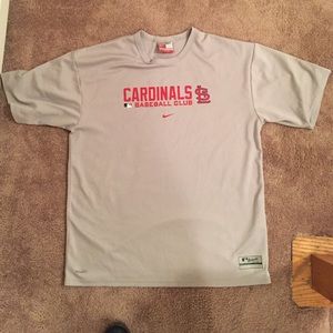 Nike Men's Medium cardinals Dry fit shirt