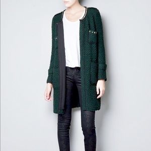 ZARA Tweed Boucle jacket