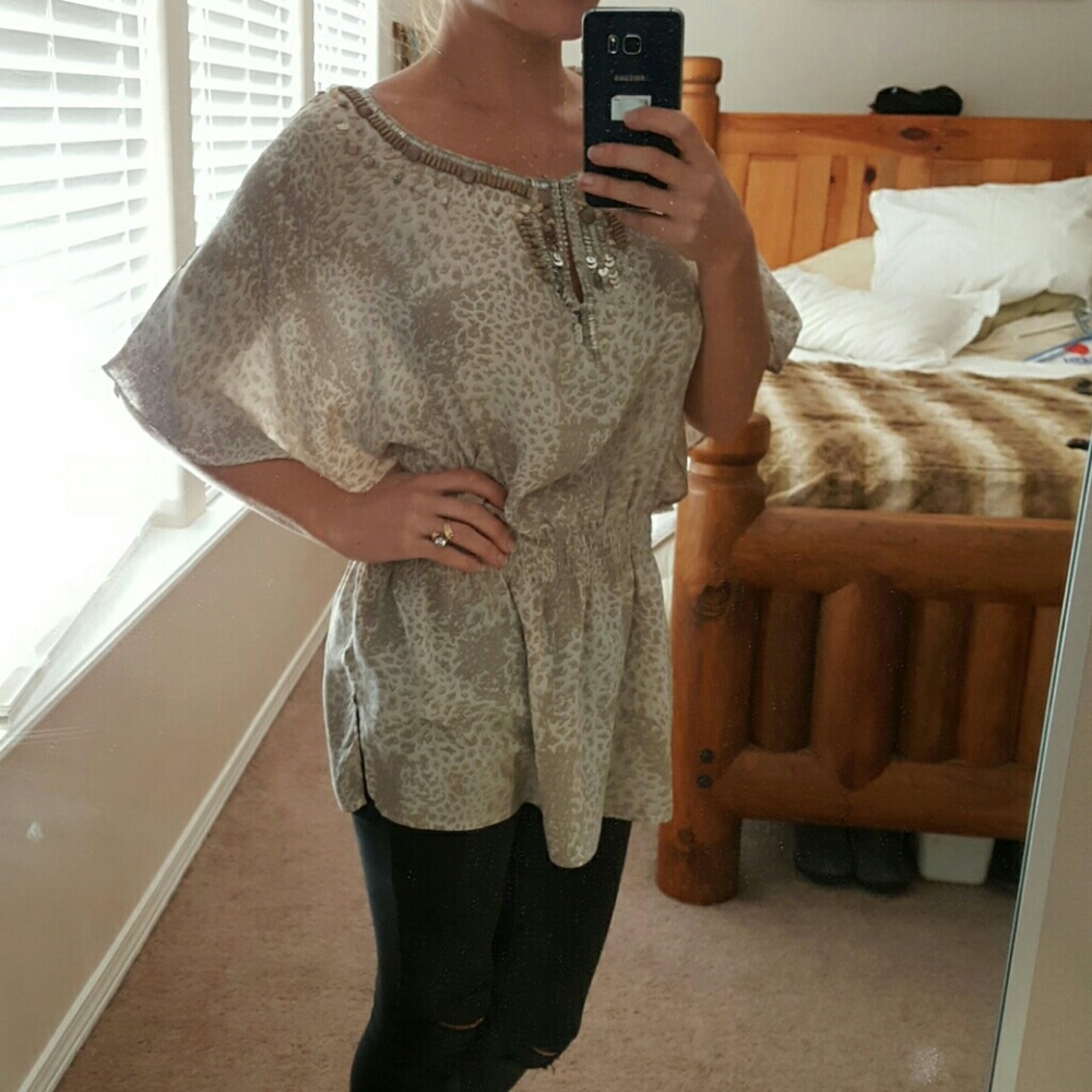 Silk tunic