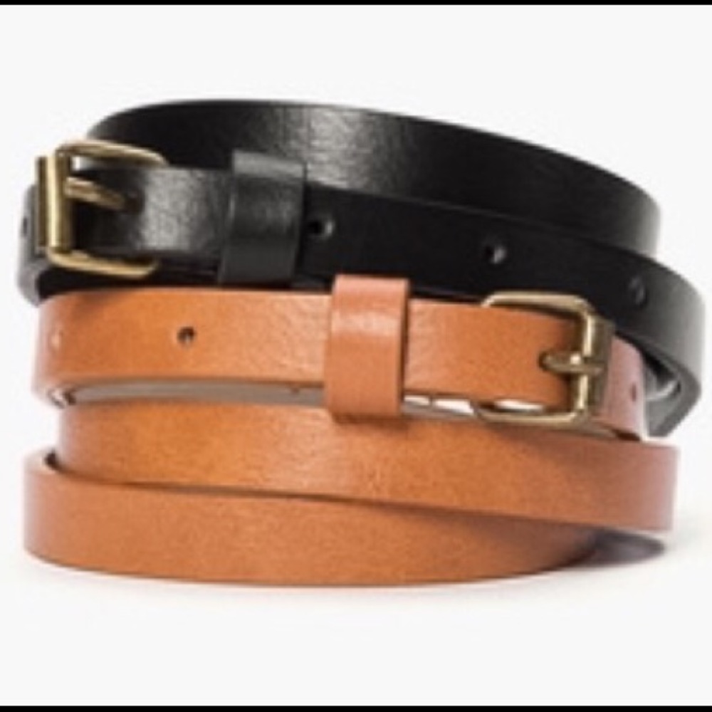 NWT Fashion skinny belts